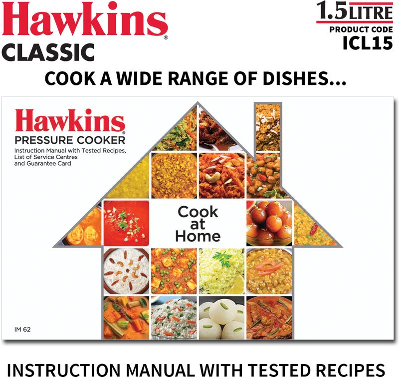 Hawkins 1.5 L Induction Pressure Cooker - Image 6