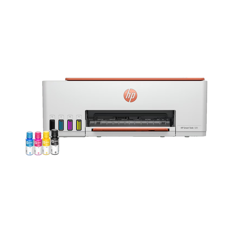 HP Smart All In One 589 Multi-function WiFi Color Ink Tank Printer - Image 2