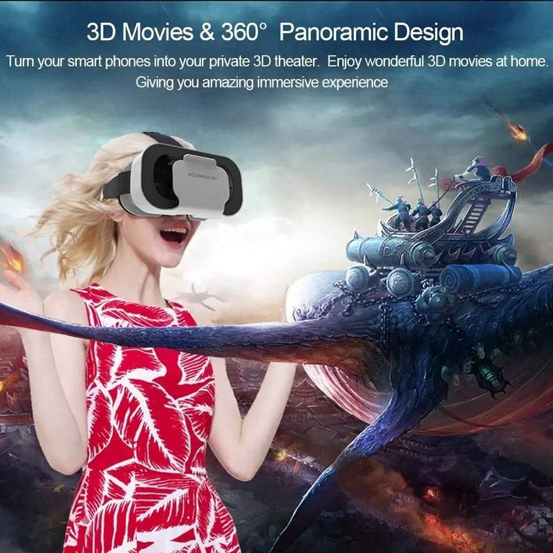 VOLTAC Virtual Reality Headset Glasses Anti-Radiation Adjustable - Image 6