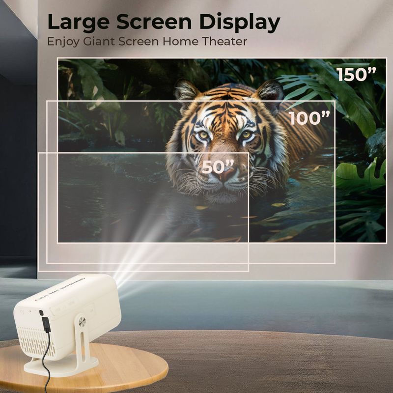 OTEK PIXA Full HD Projector 1080P 4K - Image 6