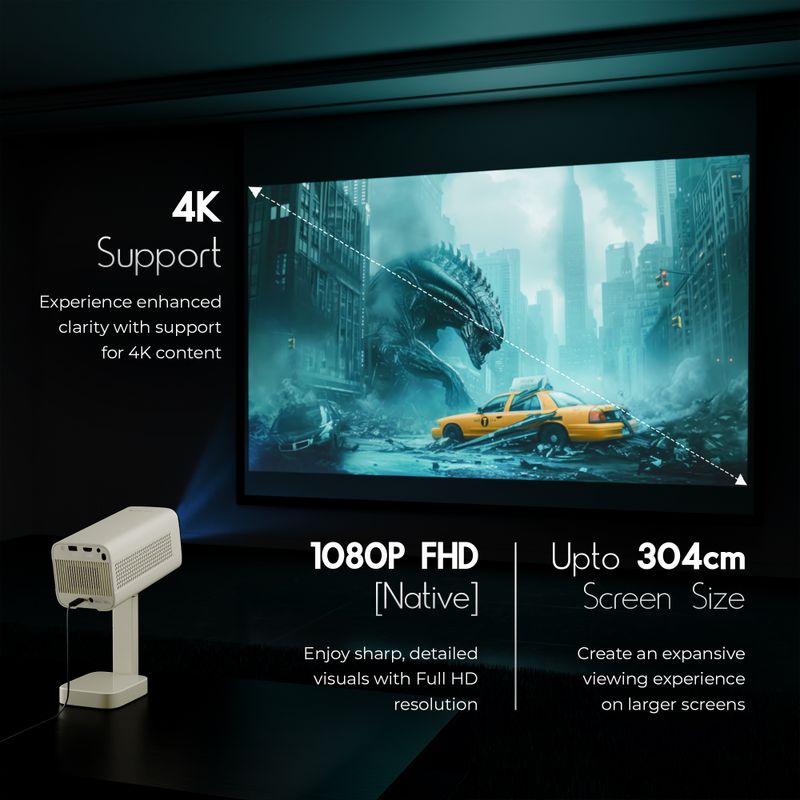 ZEBRONICS Zeb-Pixaplay 63 Plus 1080p Projector - Image 3