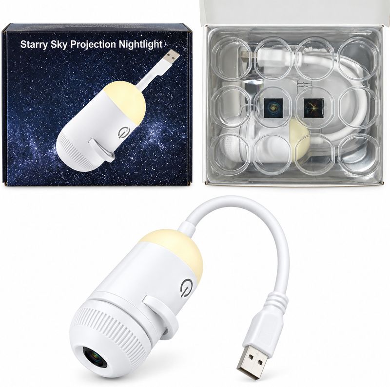 OKASTA Starry Sky Galaxy Projector Night Light - Image 4