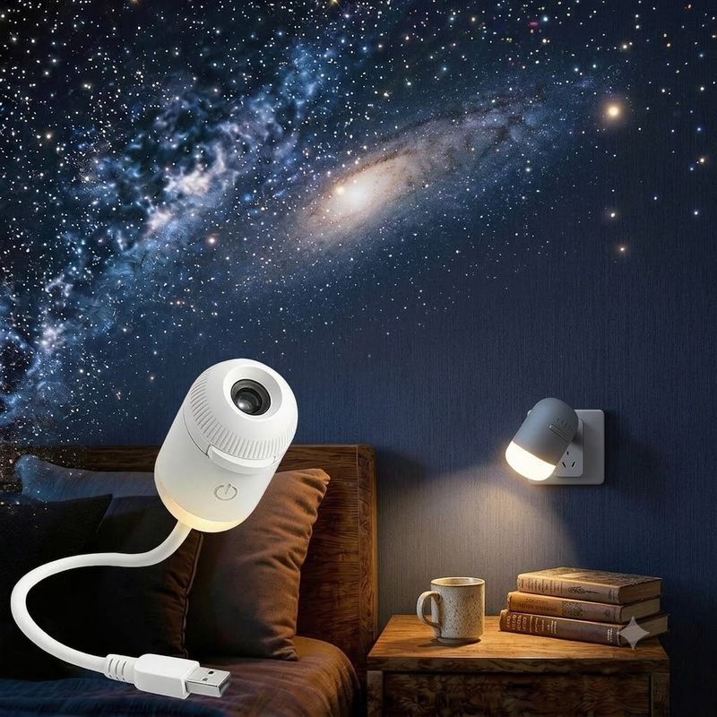 Aaradhya USB Galaxy Star Projector Night Lamp - Image 5