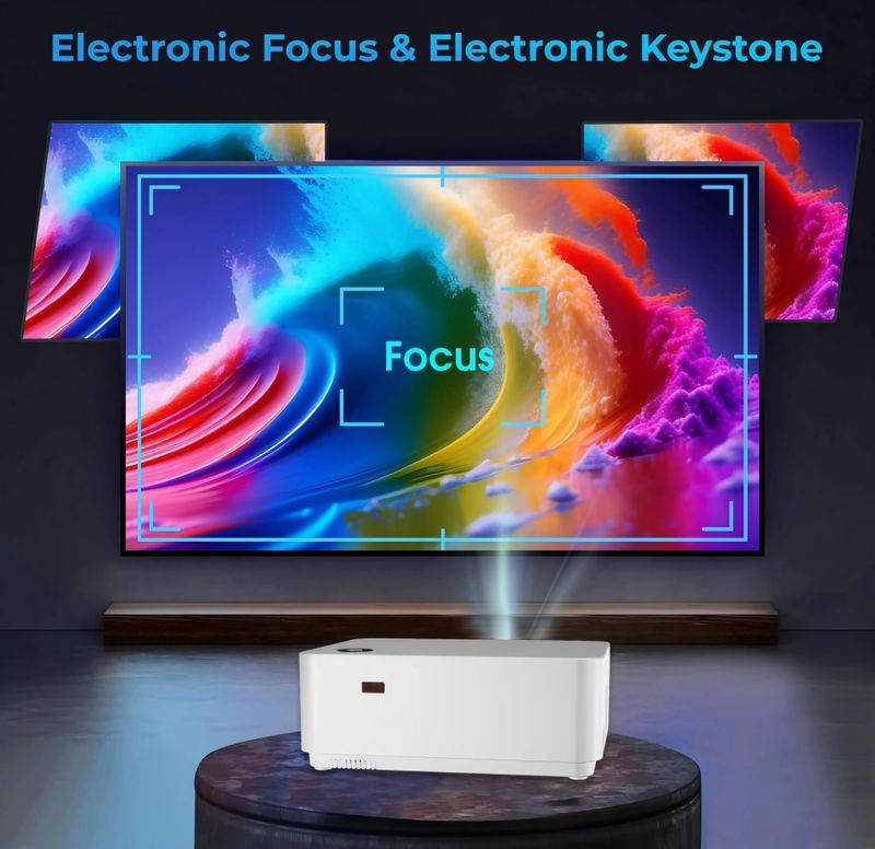 Omexcart 4K Android Dolby Audio Dual Wifi 5G BT5.0 6D Keystone - Image 6