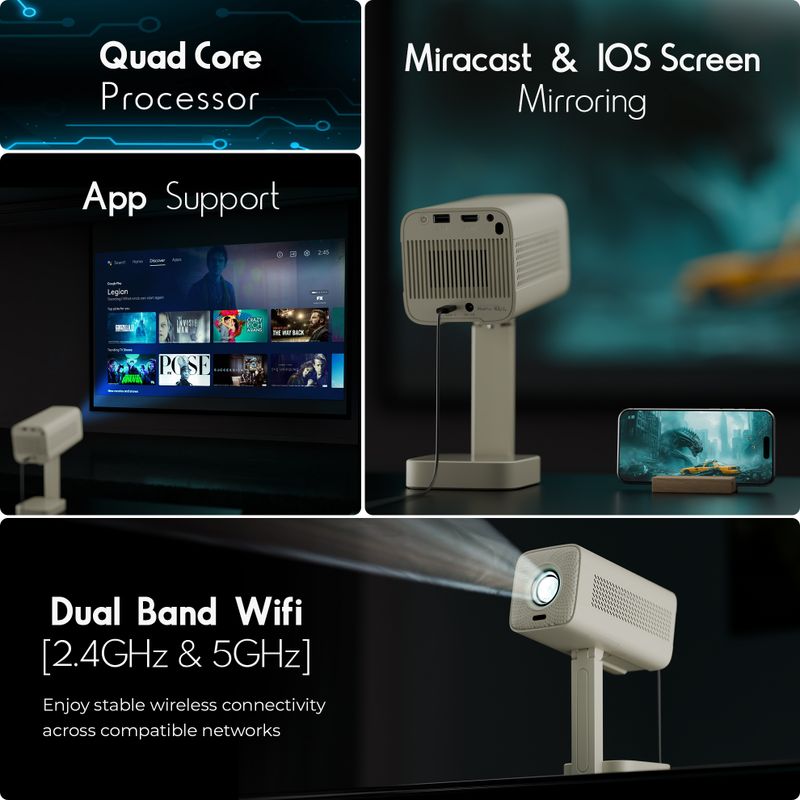 ZEBRONICS Zeb-Pixaplay 63 Plus 1080p Projector - Image 6