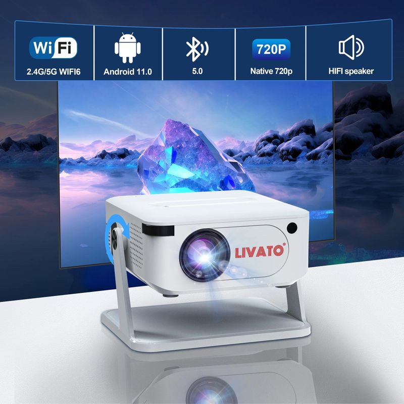 Livato HA109 4K Android 11 Freestyle Auto Keyst - Image 3