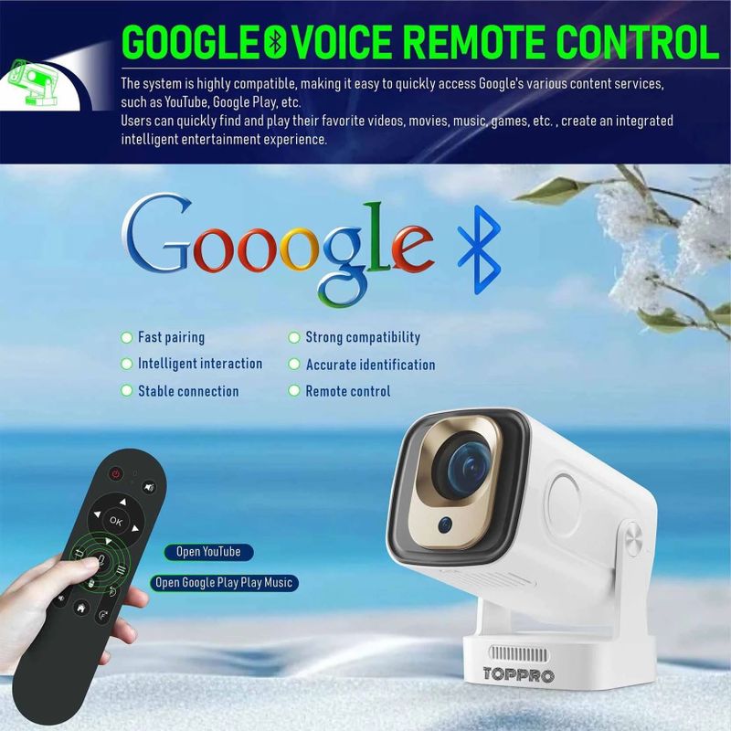 TOPPRO HY260PRO 4K Android Projector - Image 5