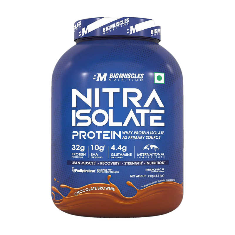 BIGMUSCLES NUTRITION Nitra Isolate Whey Protein 2kg Chocolate - Image 2