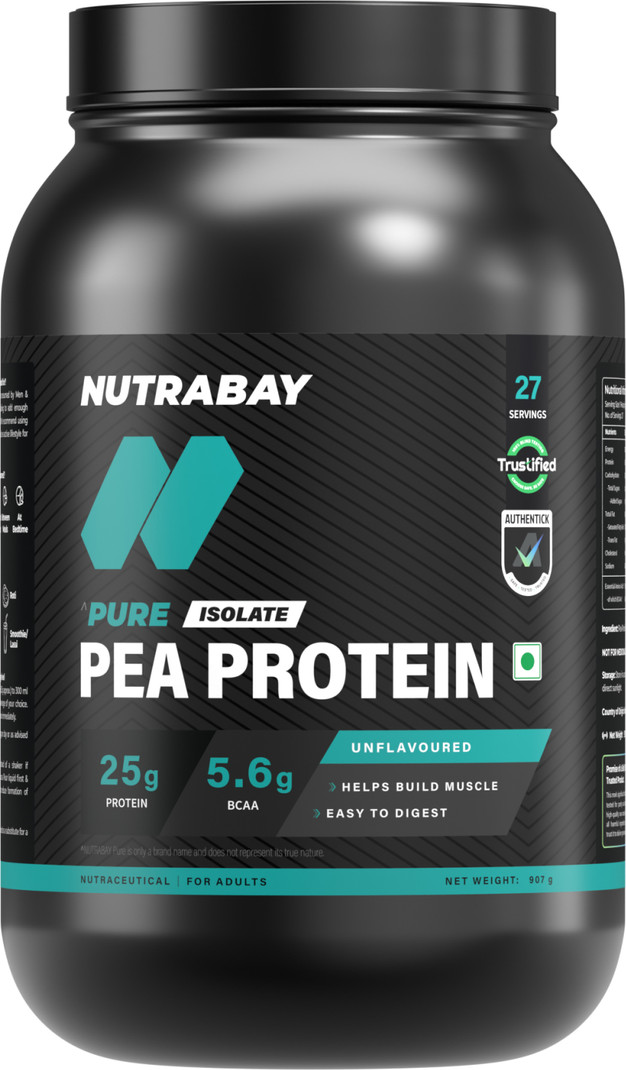 Nutrabay Pure 100% Pea Isolate Plant-based Protein