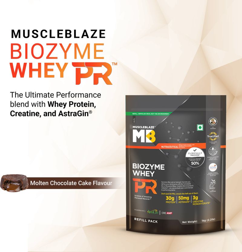MuscleBlaze Biozyme PR 30g Protein Refill - Image 5