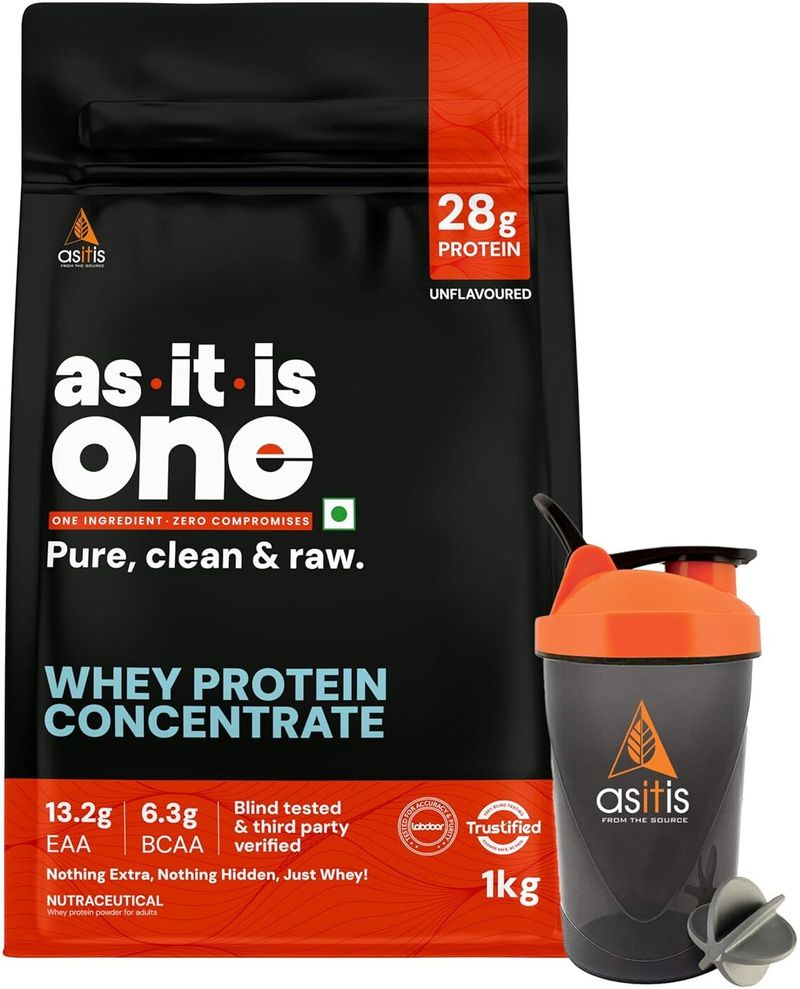 AS-IT-IS Nutrition Concentrate Whey Protein 1 kg - Image 2