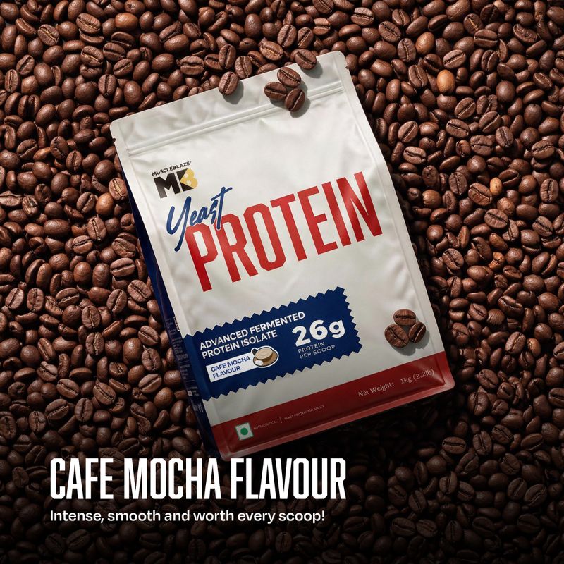 MUSCLEBLAZE Yeast Protein Powder 26g - Image 4
