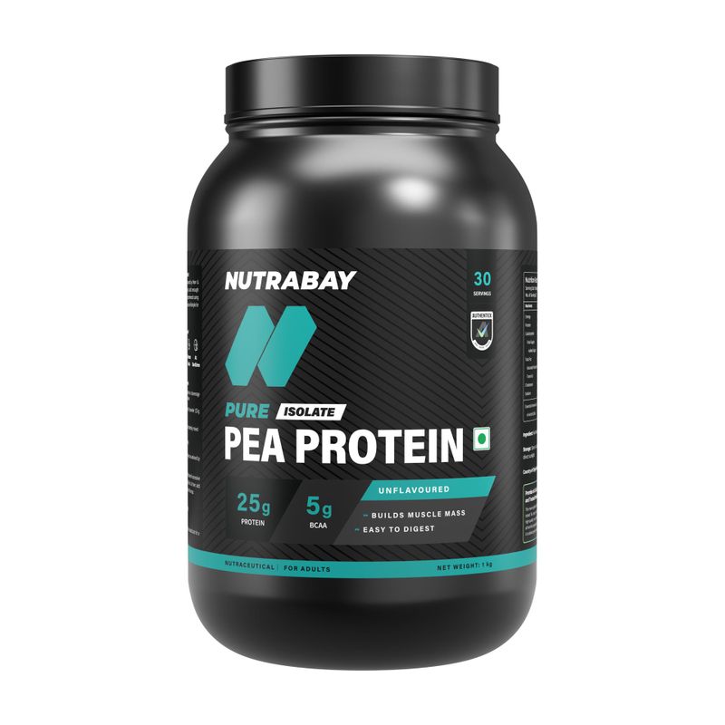 Nutrabay 100% Pea Isolate Plant-Based Protein - Image 2