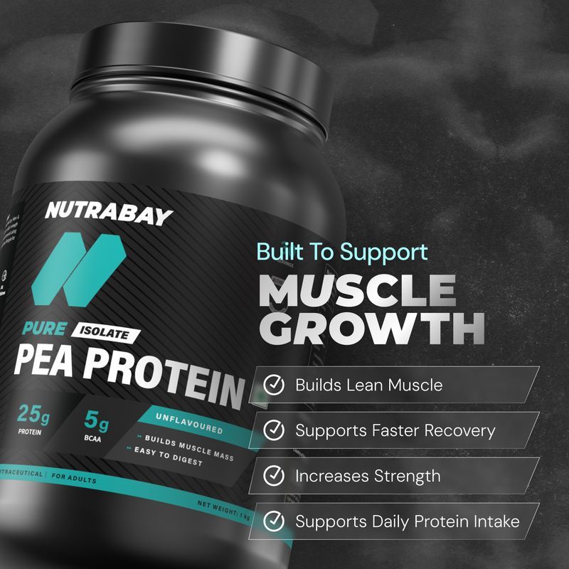 Nutrabay 100% Pea Isolate Plant-Based Protein - Image 6