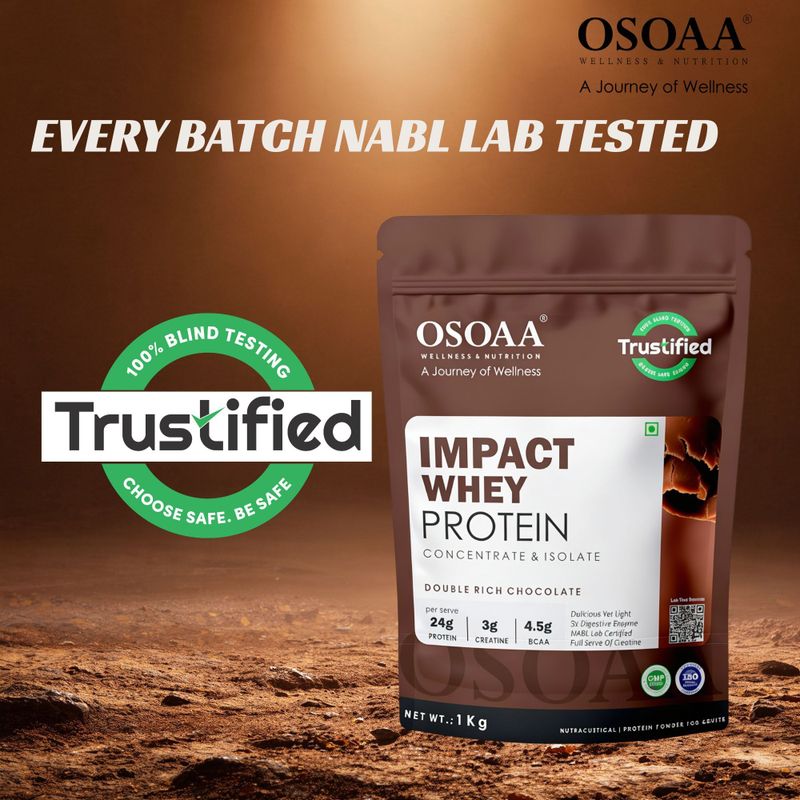 Osoaa Impact Whey Protein with Shaker - Image 6