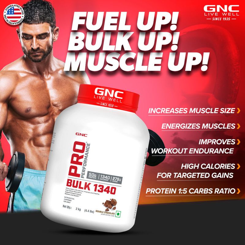 GNC प्रो परफॉर्मेंस बल्क 1340 - Image 4