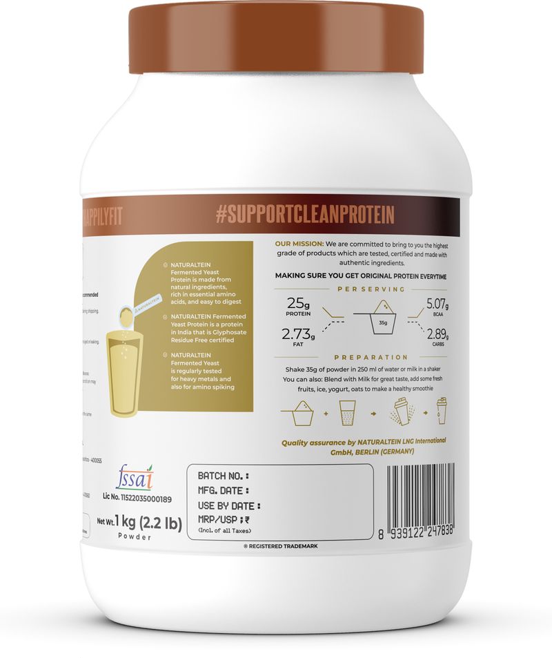 Naturaltein Fermented Yeast Protein Powder 25g - Image 4