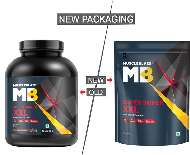 MUSCLEBLAZE Super XXL Weight Gainers/Mass Gainers - Image 3