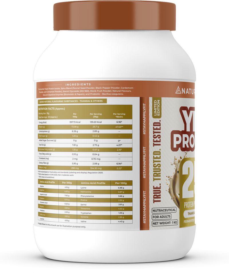 Naturaltein Fermented Yeast Protein Powder 25g - Image 3
