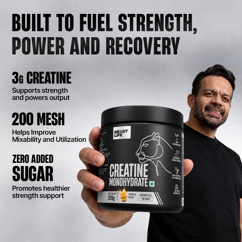 BeastLife Creatine Monohydrate 86 Servings - Image 3