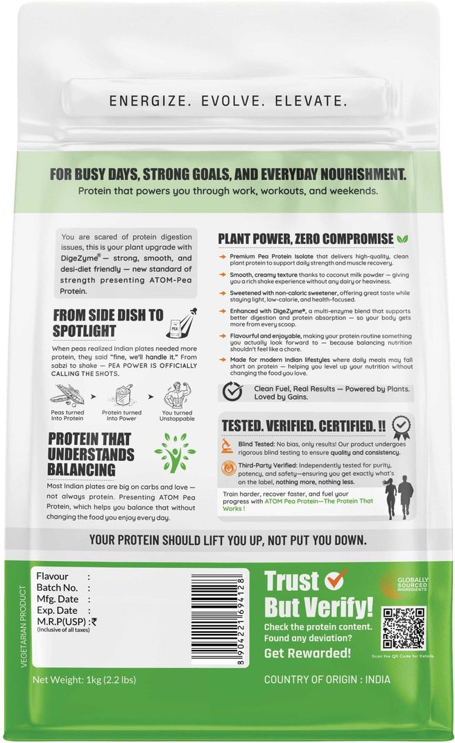 AS-IT-IS Nutrition Pea Protein 997.9g - Image 6