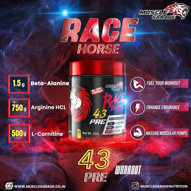 Muscle Garage Race Horse Pre Workout - Image 6