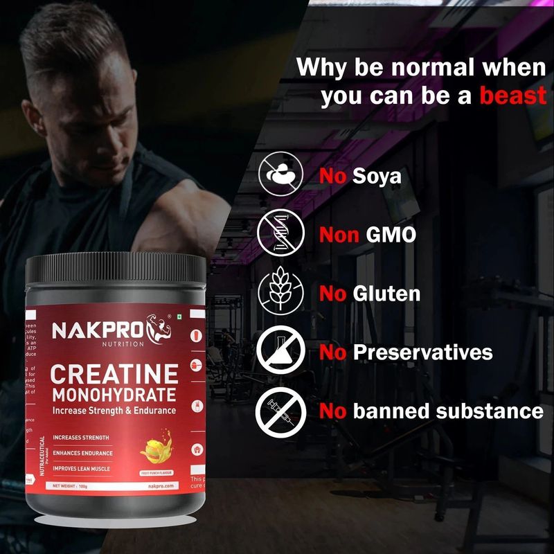 Nakpro Micronized Creatine Monohydrate Jar - Image 5