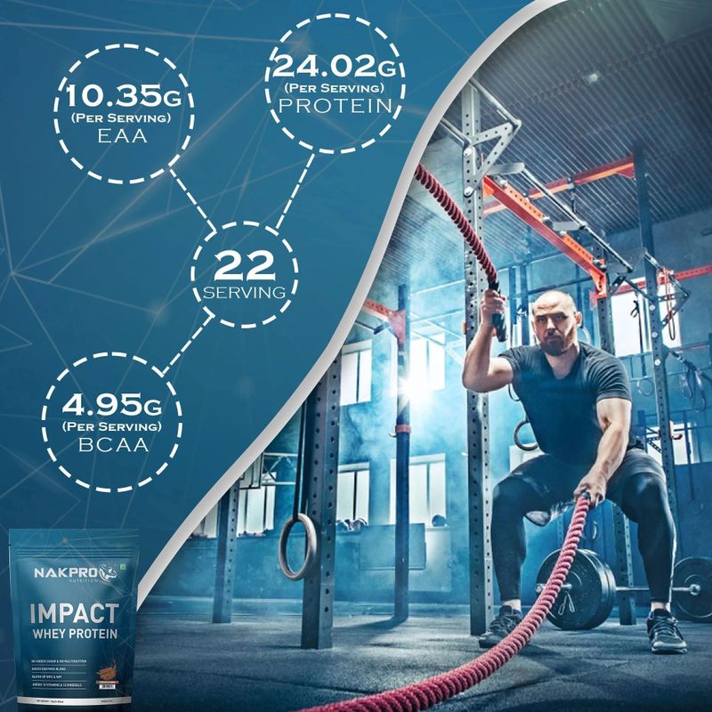 Impact Whey Protein 1kg + 100g Creatine - Image 4
