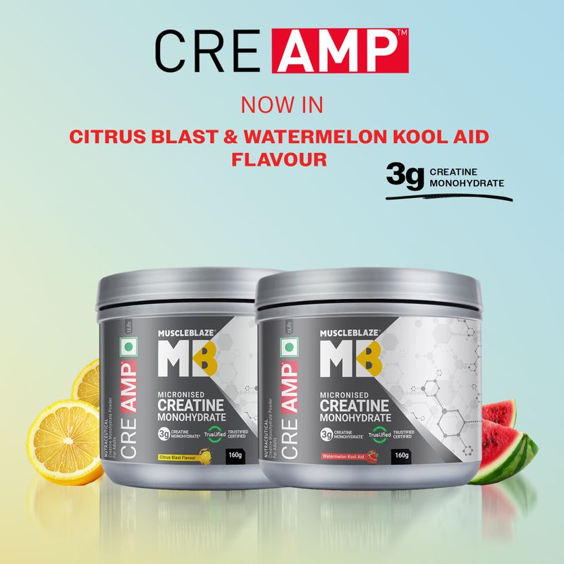 MUSCLEBLAZE Creatine Monohydrate 200g - Image 3