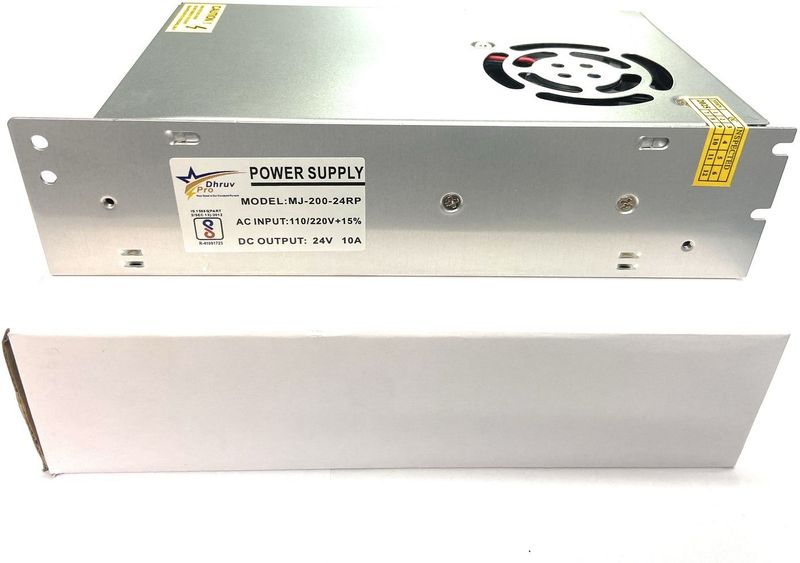 DHRUV-PRO 24V 10A DC Power Supply - Image 5