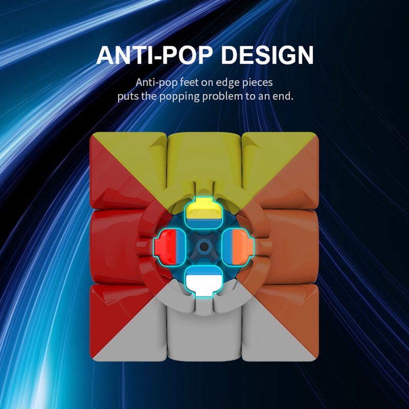 D ETERNAL 3x3 High Speed Stickerless Magic Cube - Image 5