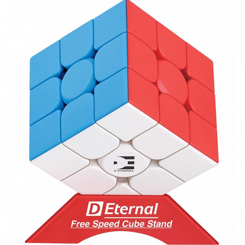 D ETERNAL 3x3 High Speed Stickerless Magic Cube - Image 2