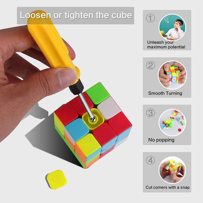 ZUNBELLA Cube Combo Set 2x2, 3x3 & Pyramid - Image 4
