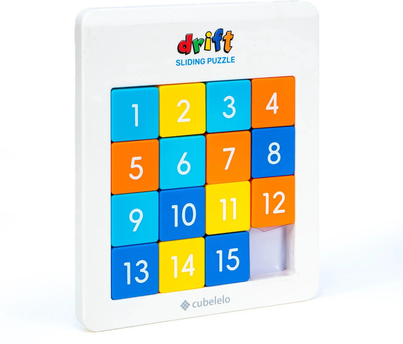 Cubelelo Number Sliding Puzzle 4x4 (Magnetic) 1 Pieces