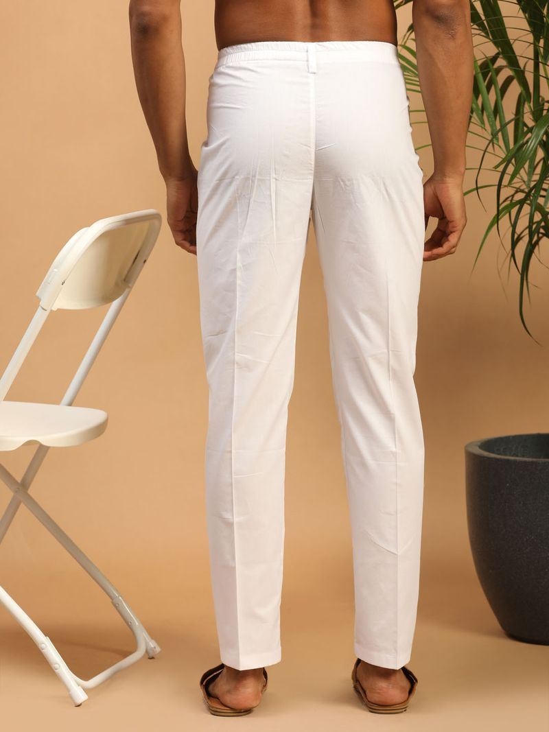 VASTRAMAY Men's EID Festive Wear Pyjama - Image 4