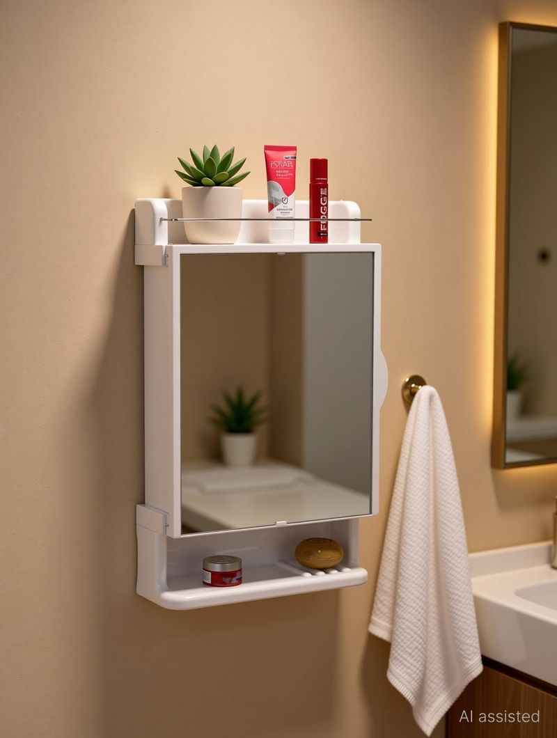 iSTAR Acrylic Wall Shelf Bathroom Cabinet - Image 6