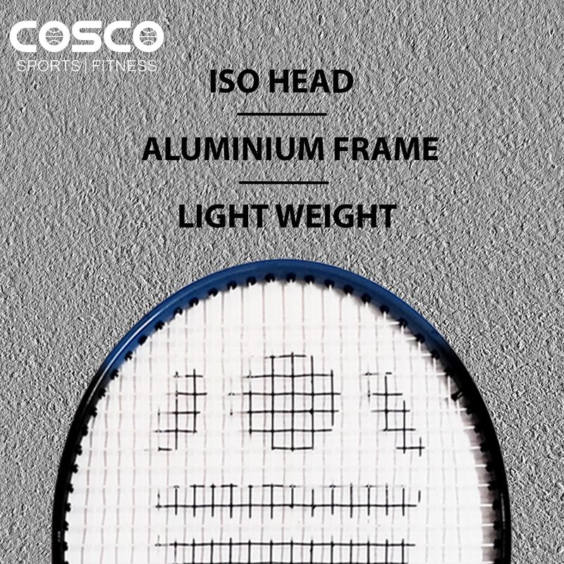 COSCO 50 X 2 Badminton Racquet Set Blue - Image 4
