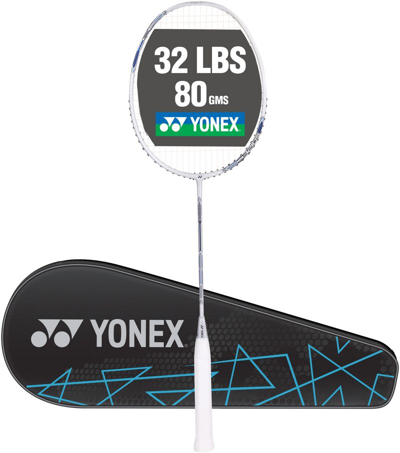 YONEX Astrox Attack 9 White Strung Badminton Racquet (80g) - Image 3