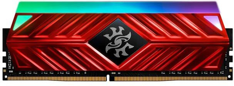 ADATA Spectrix D41 RGB 4133Mhz DDR4 8 GB (Single Channel) PC DRAM (XPG SPECTRIX D41) Crimson Red