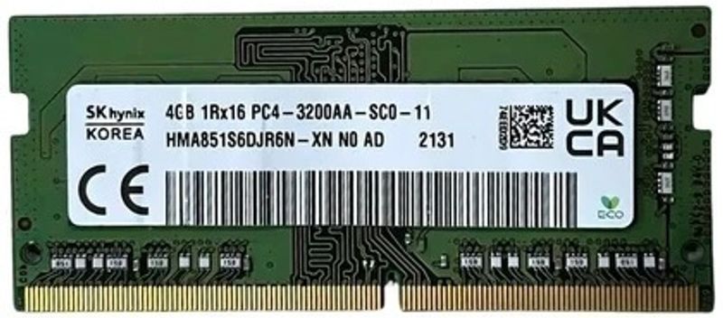 Sk Hynix DDR4 4GB 3200MHz Laptop RAM - Image 2