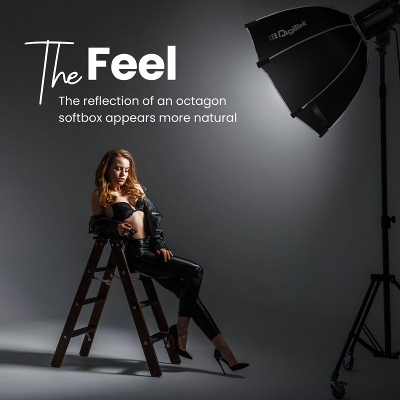 DIGITEK Octagon Soft Box with Bowens Mount - Image 3