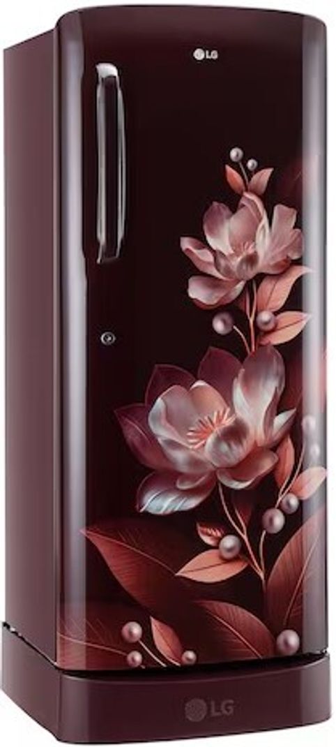LG 224L Direct Cool Single Door 5 Star Refrigerator (Red) - Image 6