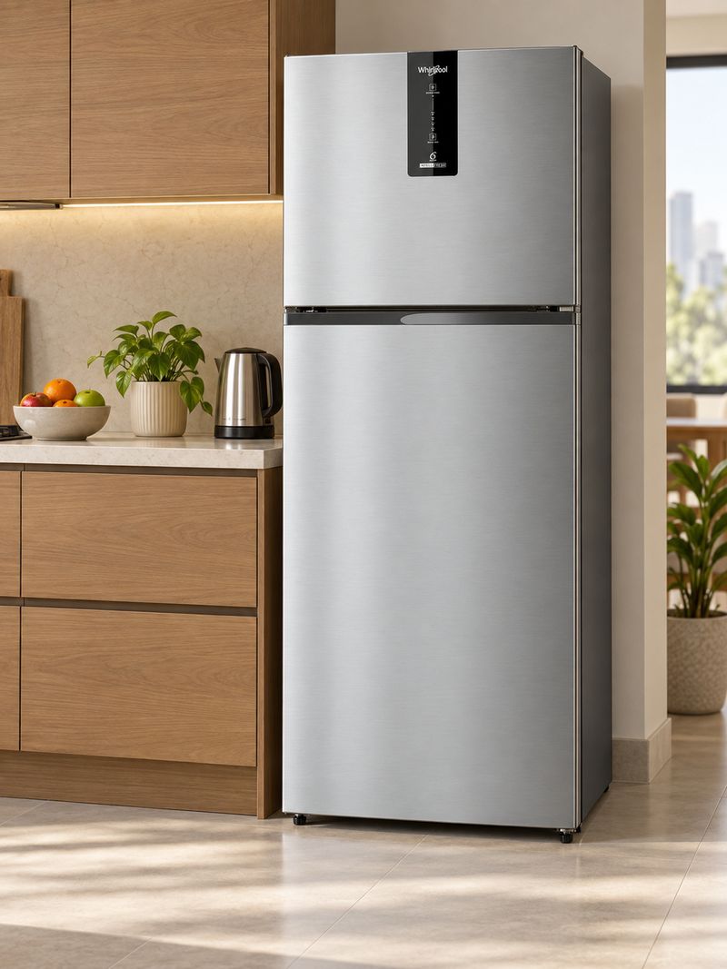 Whirlpool 235 L Frost Free Double Door 3 Star Refrigerator (Lunar - Image 5