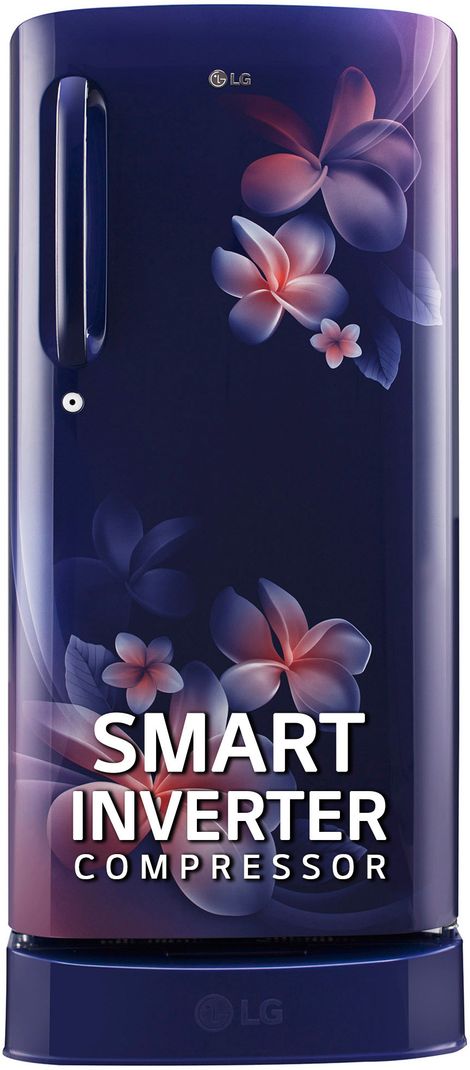 LG 185 L Direct Cool Single Door 5 Star Refrigerator (Blue Plumer...more — image 1 of 5