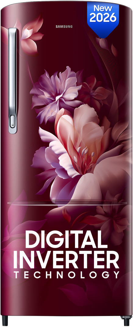 Samsung 223 L Direct Cool Single Door 3 Star Refrigerator  with Digital Inverter, Single Touch Defrost, 2026 Model