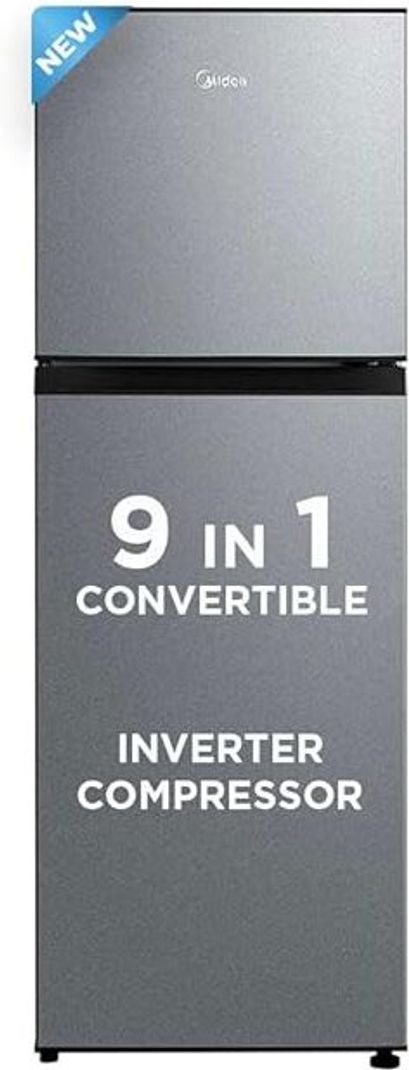 Midea 233 L Frost Free Double Door Top Mount 2 Star Refrigerator ...more