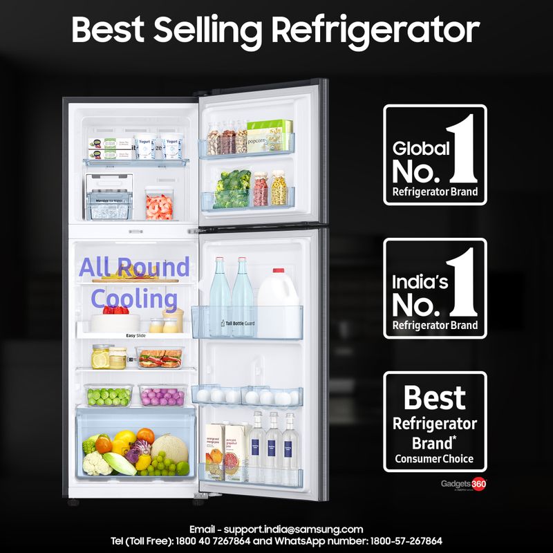 Samsung 236 L Frost Free Double Door Refrigerator - Image 6