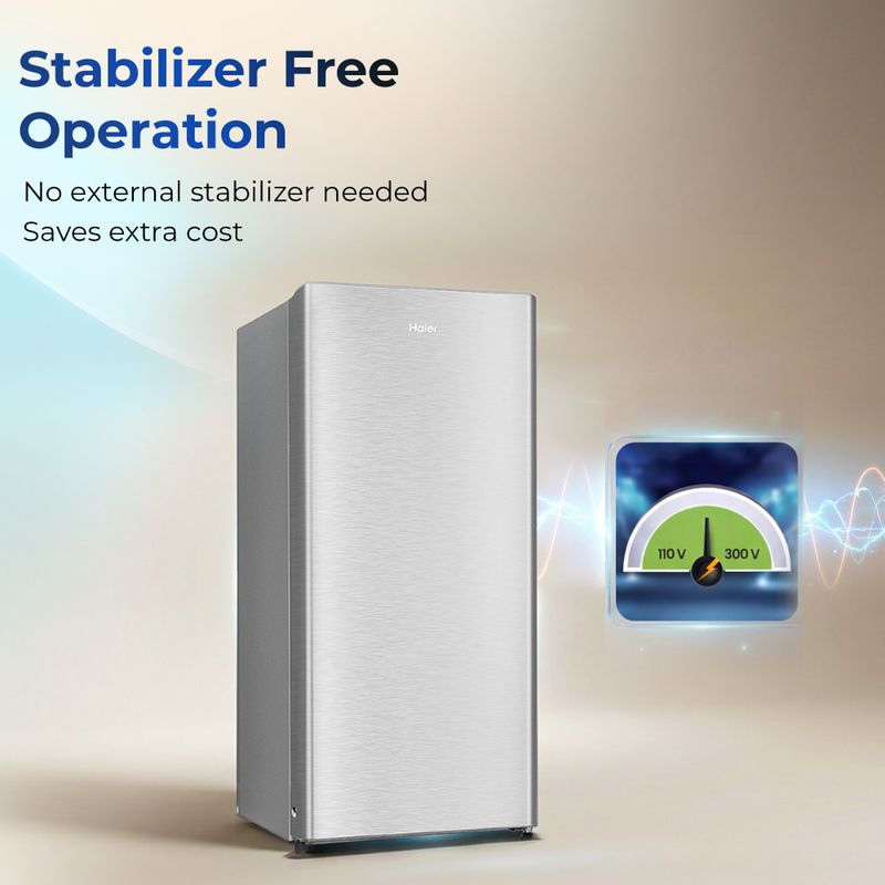 Haier 190 L Direct Cool Single Door 4 Star Refrigerator - Image 5