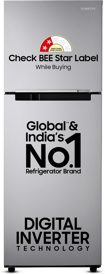 price history - Samsung 236 L Frost Free Double Door 2 Star Refrigerator with Di...more