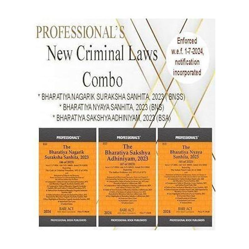 Professional's New Criminal Laws Combo - Image 2